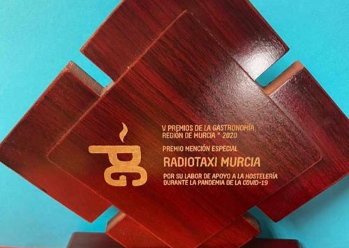 Radio Taxi Murcia galardonado en los V Premios de Gastronomía de la Región de Murcia